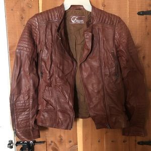 Genuine leather jacket